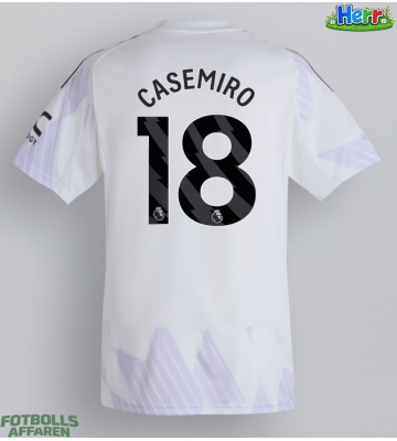 Manchester United Casemiro #18 Bortatröja 2025-26 Kortärmad